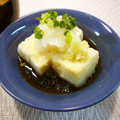 runa10's cooksnap of when they made 超簡単！めんつゆで居酒屋風の揚げだし豆腐.