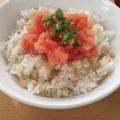 ラリー＆サラ's cooksnap of when they made 朝食&1人ランチに！たらこバターごはん☆.