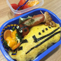 ポメちょん's cooksnap of when they made 幼稚園のお弁当 ☆ドクターイエロー☆.