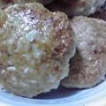 むらさき娘's cooksnap of when they made おばあちゃんの♪蓮根と鶏のつくね.