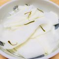 空前絶後のらび's cooksnap of when they made 聖護院大根の甘酢漬け.