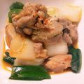 10000kcal's cooksnap of when they made 鶏もも肉の味噌ネギ炒め.