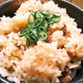 クリーピングタイム☆'s cooksnap of when they made はまぐりの佃煮で春の炊き込みごはん.