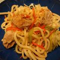 さくさく★ママ's cooksnap of when they made 超簡単！パパッとできる♪白だし焼きうどん.