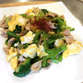 mayuyuキッチン's cooksnap of when they made 小松菜と卵の豚肉炒め (糖質オフ).
