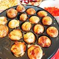 めろさん0521's cooksnap of when they made ☺️材料4つ♦️タコ焼き焼き♦️☺️生地.