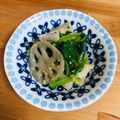 hirose3939's cooksnap of when they made ほうれん草とレンコンの胡麻和え.