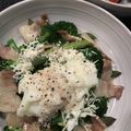 flippa's cooksnap of when they made アスパラとブロッコリーの温卵チーズサラダ.