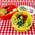 にゃにゃ☆☆☆'s cooksnap of when they made ほうれん草と玉ねぎとツナのサラダ.