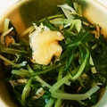 5805's cooksnap of when they made 水菜としらすの煮浸し.