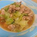 柊さくら's cooksnap of when they made 超簡単☆鶏肉と白菜のすき煮.