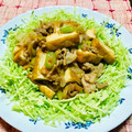 ☆★ひよこ★☆'s cooksnap of when they made 豚肉と厚揚げのマヨ照り炒め♪.