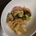 世界の中心's cooksnap of when they made ベーコンと切り干し大根煮.