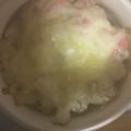 ma___111's cooksnap of when they made カニカマのグラタン❤️.