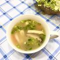 toraちゃん♪'s cooksnap of when they made 油揚げと野菜の具沢山中華スープ.