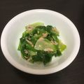 ☆こまっと☆'s cooksnap of when they made 青梗菜とツナのおひたし ハマる一品です☆.