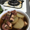 クックNP6WPE☆'s cooksnap of when they made 簡単！美味しい！タコと大根の 柔らか煮.