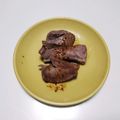 オリオバナ's cooksnap of when they made 超簡単!!!　豚ハツのおつまみ♪.