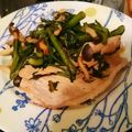 しらたまこむぎ's cooksnap of when they made 簡単！豚ロースの春菊煮.