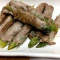 Ｄｏｒａ３２'s cooksnap of when they made 四方竹とアスパラの豚バラ巻き.