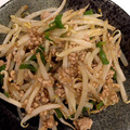 rin0418r24's cooksnap of when they made モヤシと豚ひき肉の簡単炒め♪.