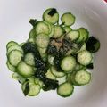 クッキングホチョ's cooksnap of when they made ♡ きゅうりとわかめの酢の物 ♡.