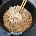 Lucysan's cooksnap of when they made お弁当にも丼にも♪鶏そぼろ.