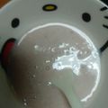 みーちゃん姉妹のれ7's cooksnap of when they made りんご酢で手作りフルーチェ.