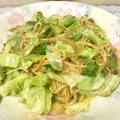 はらぺこしろうさぎ's cooksnap of when they made レタスの焼きそば♪.