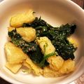 ひろにゃーん's cooksnap of when they made ほうれん草と薄揚げさん♡止まらないお浸し.