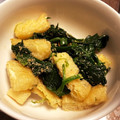ひろにゃーん's cooksnap of when they made ほうれん草と薄揚げさん♡止まらないお浸し.
