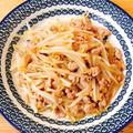 mikko6's cooksnap of when they made もやしと豚ひき肉の麻婆炒め。丼にも。.