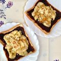 ふたごゆき's cooksnap of when they made チョコバナナきなこトースト♥.