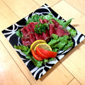 ゆかりのイブクロ's cooksnap of when they made 牛のたたき.