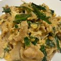 ゆ88's cooksnap of when they made 豚肉とニラの中華風卵炒め.