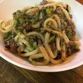 marica猫's cooksnap of when they made 簡単☆味噌マヨ焼うどん.
