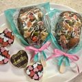 ゆちゃ's cooksnap of when they made ♡バレンタインに♡転写シートで生チョコ♡.