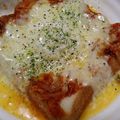 こじま･ジョフロワ's cooksnap of when they made キムたまチーマヨトースト.