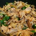 クリームドーナツ's cooksnap of when they made 豚肉とオクラの塩昆布炒め.
