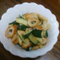 みとー's cooksnap of when they made ちくわとキュウリの炒め物.