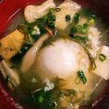 ムーミン☆ママ's cooksnap of when they made 豆腐＊油揚げ＊水菜のお味噌汁.