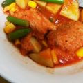 （＊あωや＊）'s cooksnap of when they made …　野菜入りパンがゆ　….