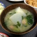 YUKIKI☆'s cooksnap of when they made ■ほうれん草とかぶの即席ばり味噌汁■.