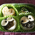 アルカママ's cooksnap of when they made 愛娘のための♡まっくろくろすけ弁当.