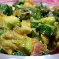 ポパイ474's cooksnap of when they made 簡単！アボカドとオクラのわさび和え.