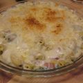 chaos85's cooksnap of when they made ほうれん草＆しめじのグラタン.