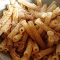 kam嫁's cooksnap of when they made 娘へ。困った時のマカロニかつおぶし和え！.