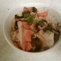 twaltich's cooksnap of when they made ニジマスの炊き込みご飯.