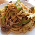 きつねどんべい's cooksnap of when they made 簡単☆焼うどん.
