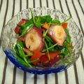 せがわたつゆみ's cooksnap of when they made タコと菜の花のコチュジャン和え.